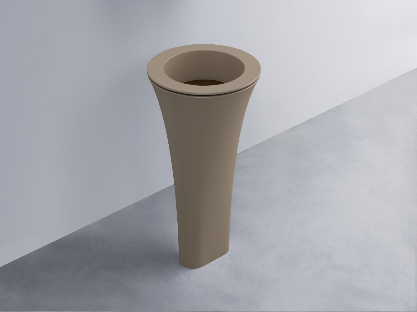 AMLA45-AN+AMPILT-CA+AMCOLT-AN Раковина Amedeo Tondo отдельностоящая cielo Enjoy + Amedeo Ceramica Cielo