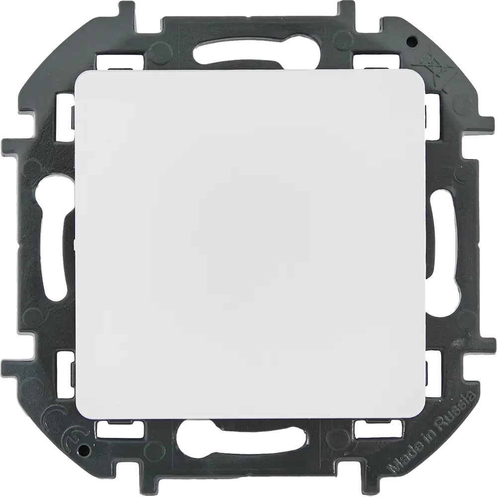 LEXMAN Lilian — одноклавишный выключатель скрытого монтажа в белом матовом исполнении 86761732 STLM-0071419 - Вид №1