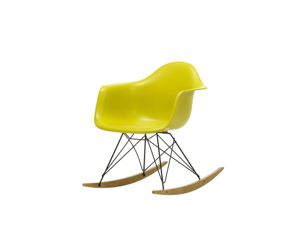 Мягкое тканевое кресло-качалка с подлокотниками VITRA Eames Plastic Chair ARCH-00023828 - Вид №152