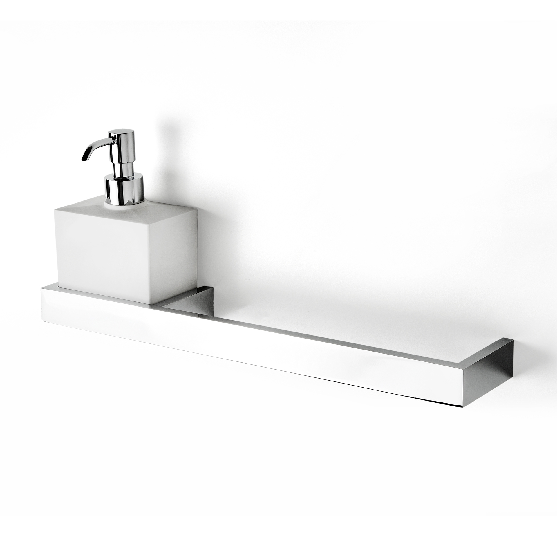 SK10DSX 3SC Держатель полотенец и дозатор мыла слева Moderno Treesseci 3SC