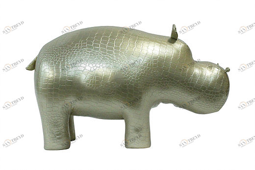 Пуф "Бегемот" мини золото EUROSON БЕГЕМОТ, ЖИВОТНЫЕ 125977 Золото 