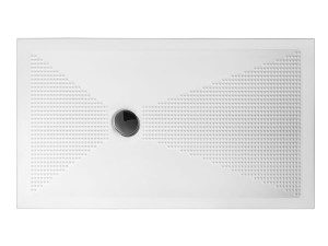 Керамический прямоугольный нескользящий поддон для душа