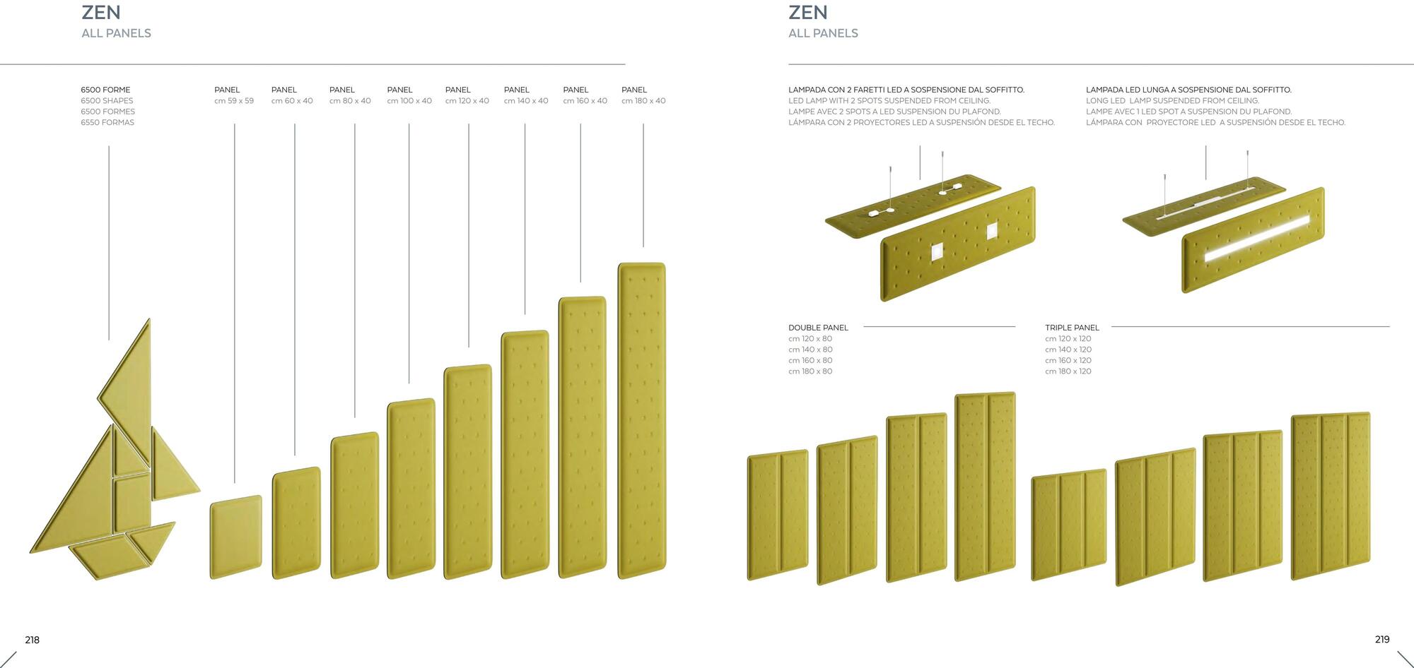 Steelbox by Metalway Подвесная акустическая панель со светодиодной лампой Zen sun-id-1504484 - Вид №3