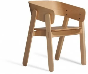 Capdell Стул из бука с подлокотниками Polo
