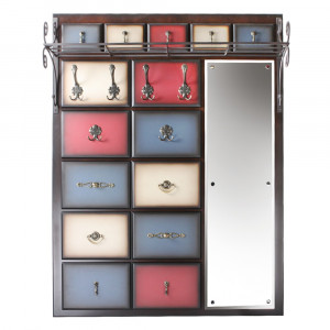 15005 Вешалка настенная Пандора 4 Орех Mix BOGACHO