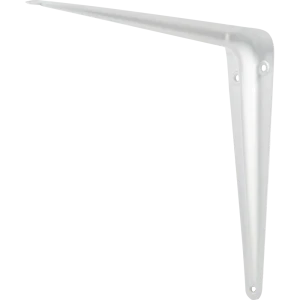 Кронштейн для полки Larvij Utility 20x22.5 см нагрузка до 10 кг металл цвет белый