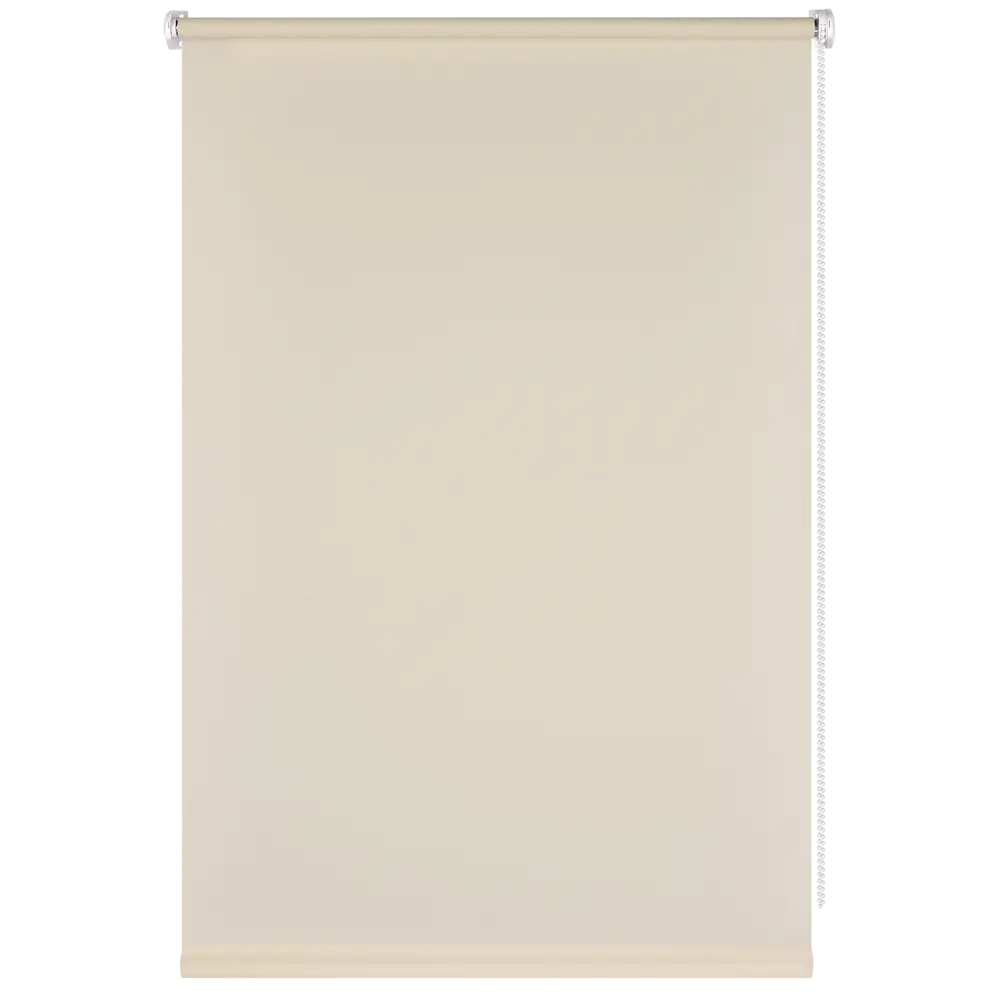 Штора рулонная Plain, 55x160 см, цвет экрю PRAKTO STLM-2159463