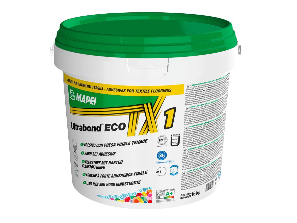 Клей для текстильных и линолеумных полов MAPEI наклейки с водной дисперсией ARCH-00078036 - Вид №1