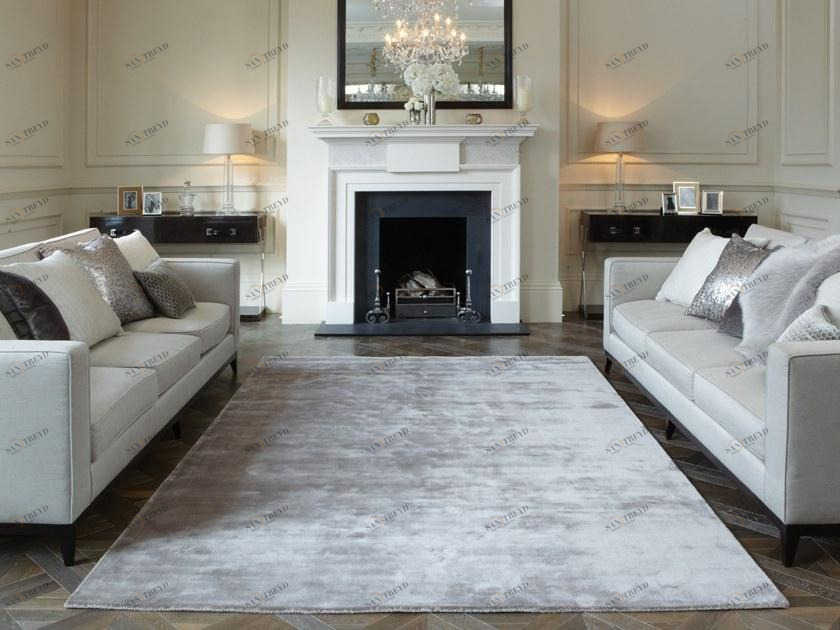 De Dimora Однотонный коврик ручной работы Timeless sun-id-1424742