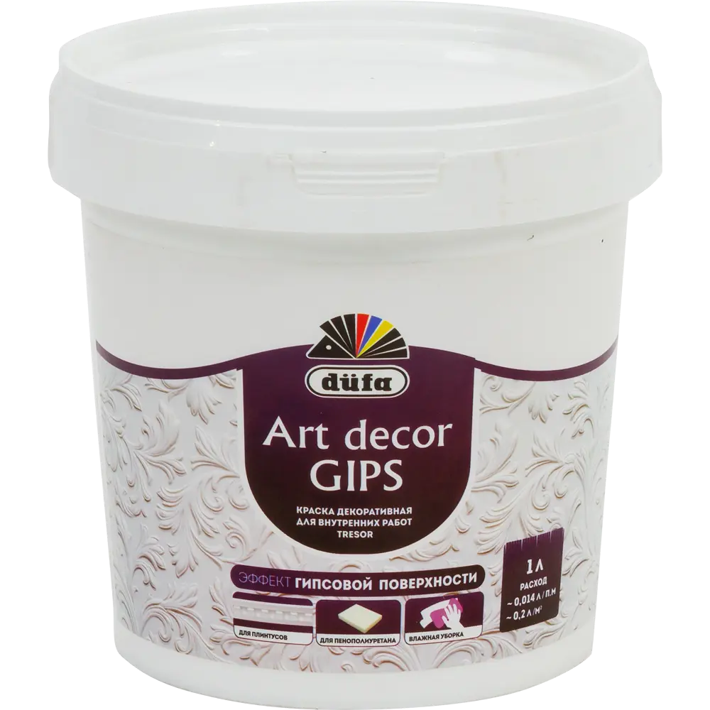 Декоративное покрытие Dufa «TresorArt DecorGips», 1 л STLM-2154365