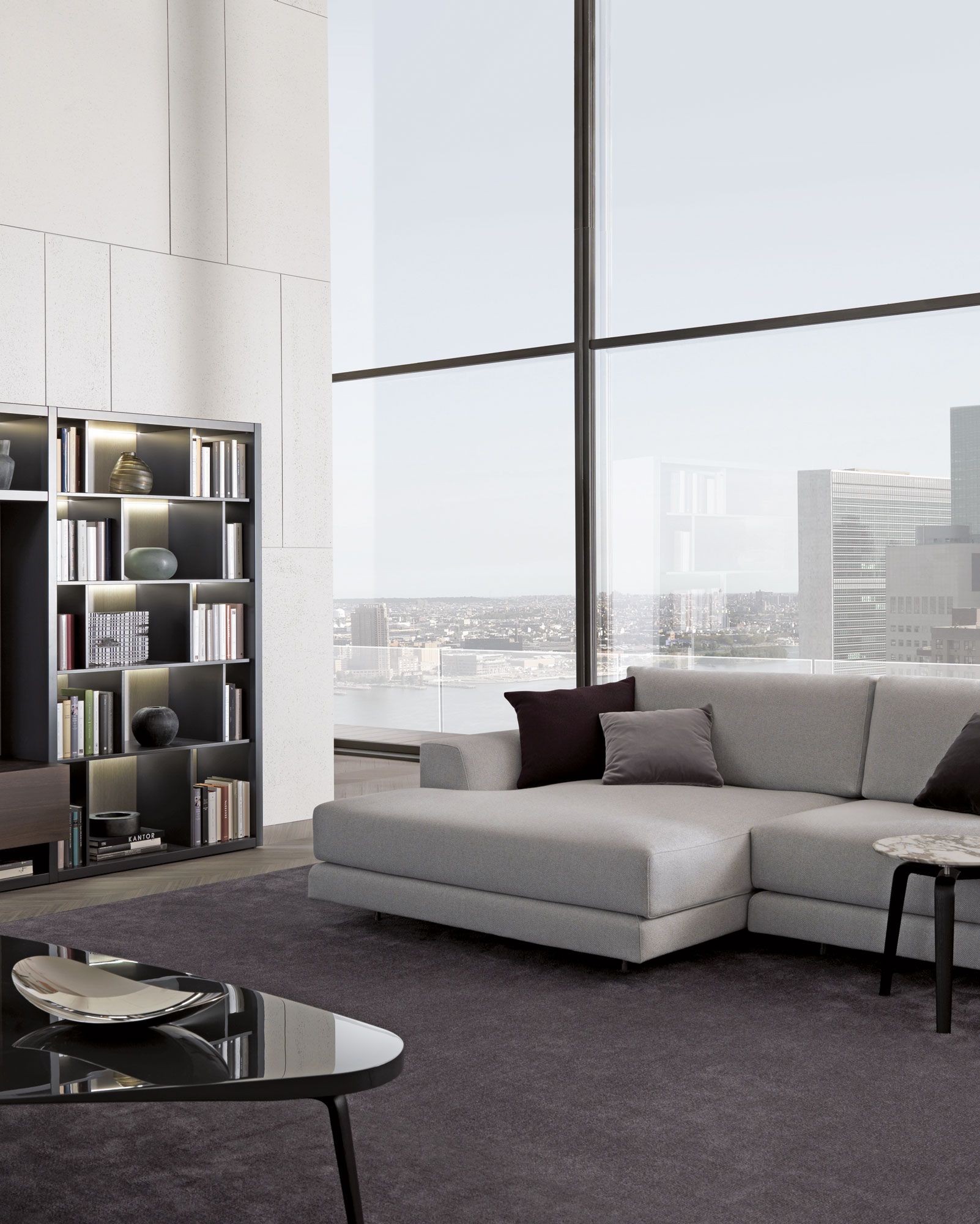 Угловой диван из ткани MisuraEmme ARGO ARCH-00053272 - Вид №4