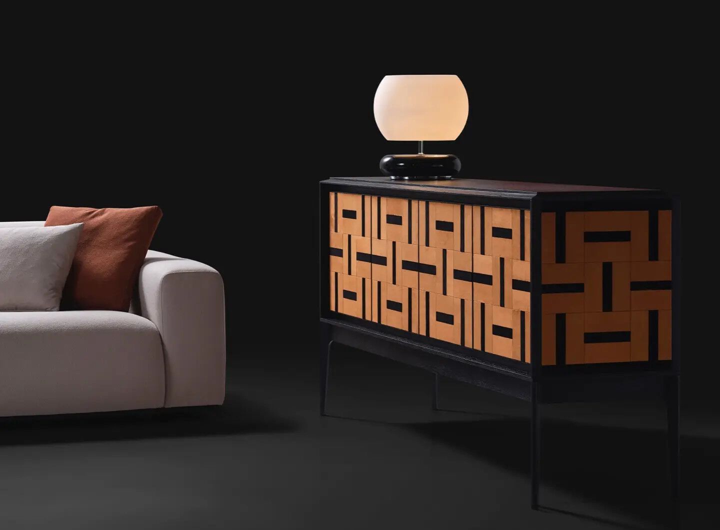 Шкаф из дуба с распашными дверями Mobi Kente ARCH-00069945 - Вид №2