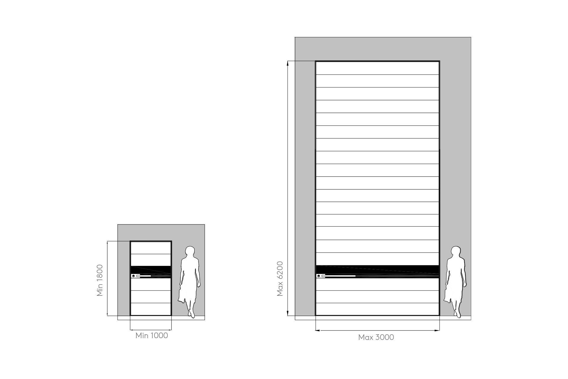 Бронированная дверь с подсветкой из оникса Oikos Synua ARCH-00018496 - Вид №4