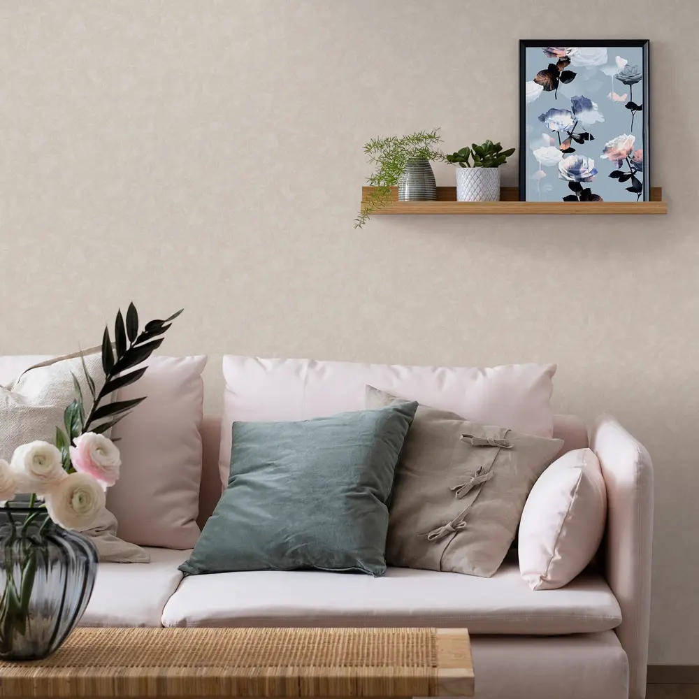 Обои флизелиновые Euro Decor Saint-Tropez бежевые 1.06 м 7085-01 82734897 STLM-2085073 - Вид №2