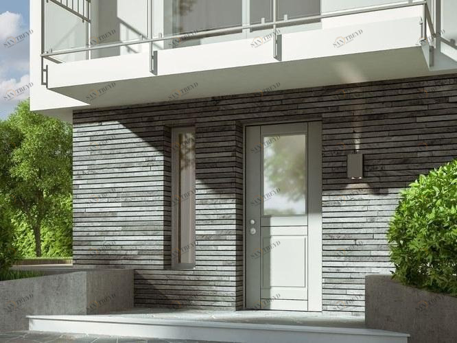 Scrigno Бронированная входная дверь со стеклянными панелями sun-id-1513552