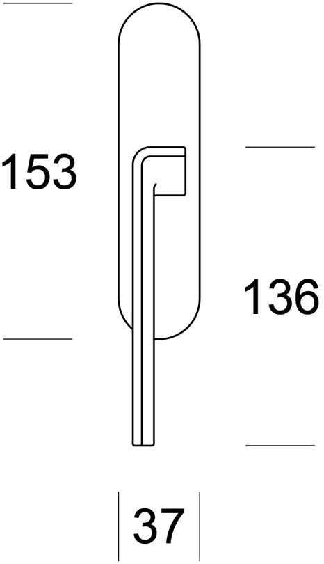 Ento Оконная ручка из латуни Edge 6143 - Вид №2