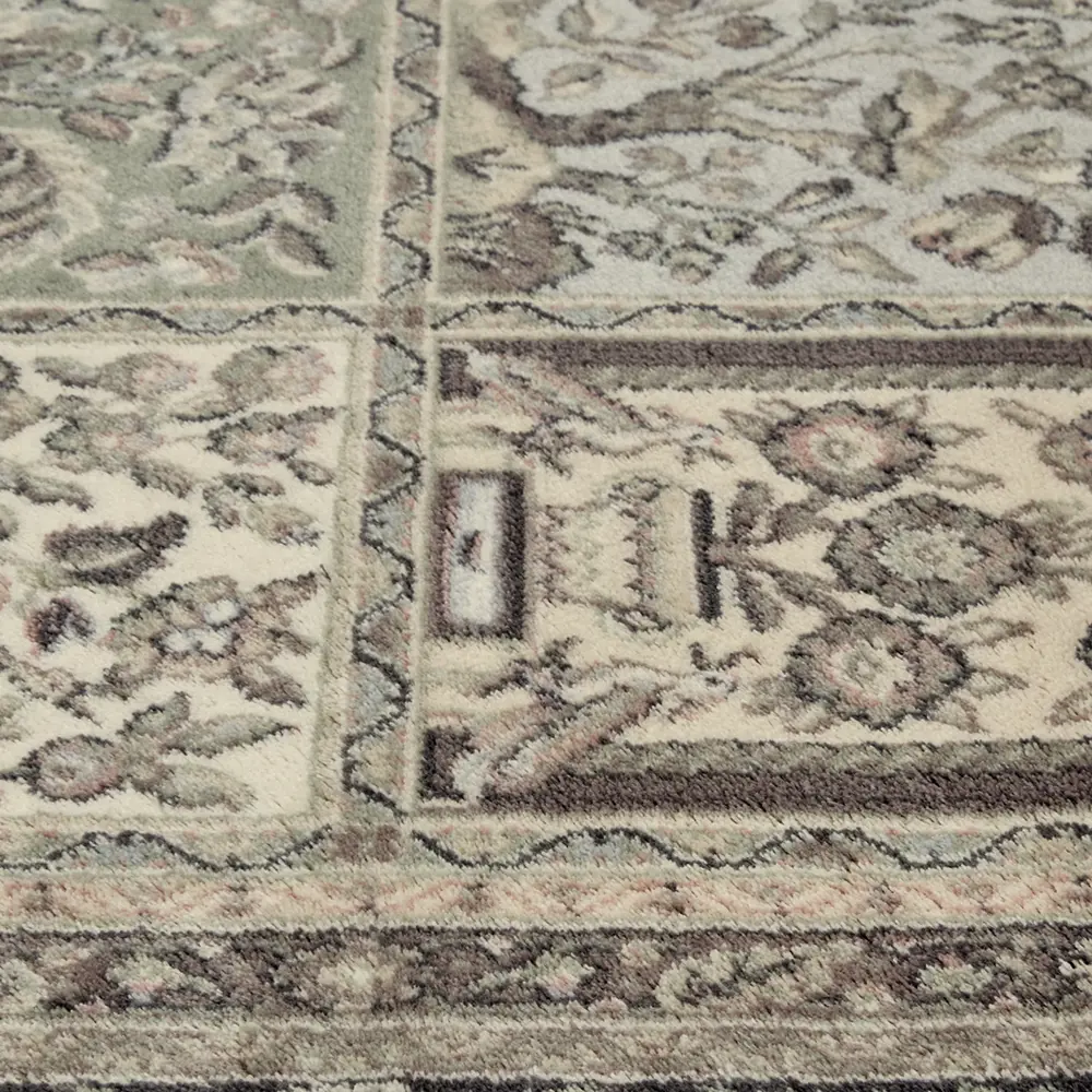 Ковер шерсть Isfahan Timor 240х340 см цвет мятный 85304847 STLM-2063399 AGNELLA  - Вид №3