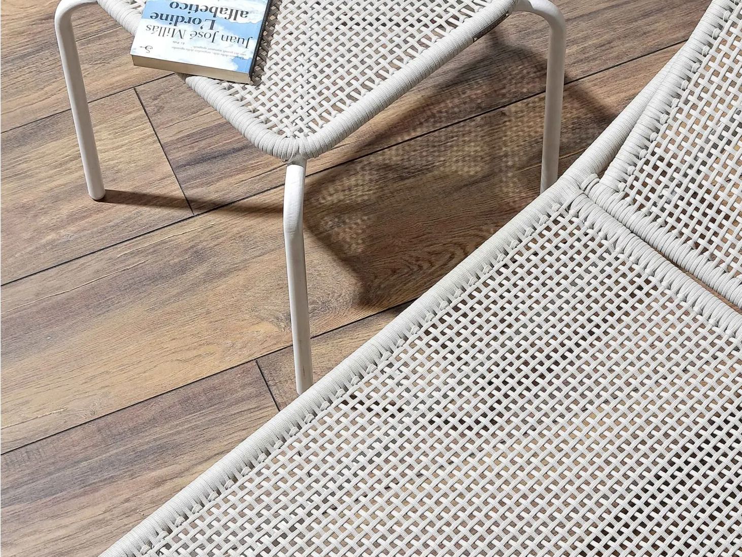 Плетеный алюминиевый сад укладки шезлонг Nodo Italia Via ARCH-00000629 - Вид №4