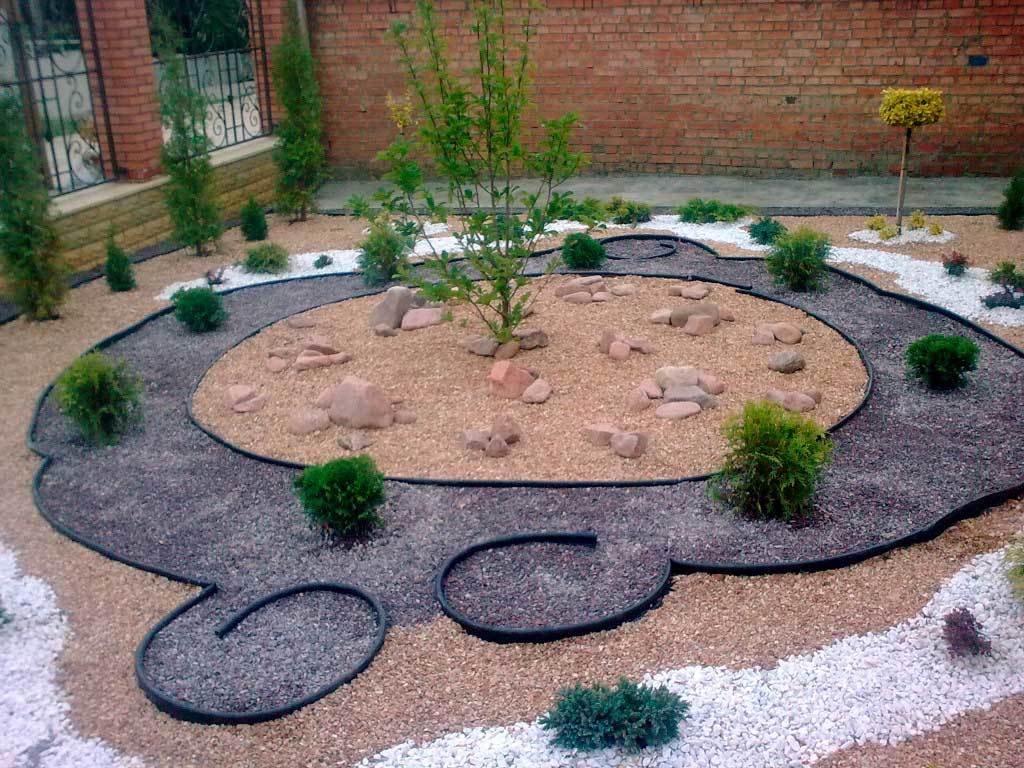 Садовый бордюр "Канта PRO", коричневый ГеоПластБорд GPBST-42 - Вид №4