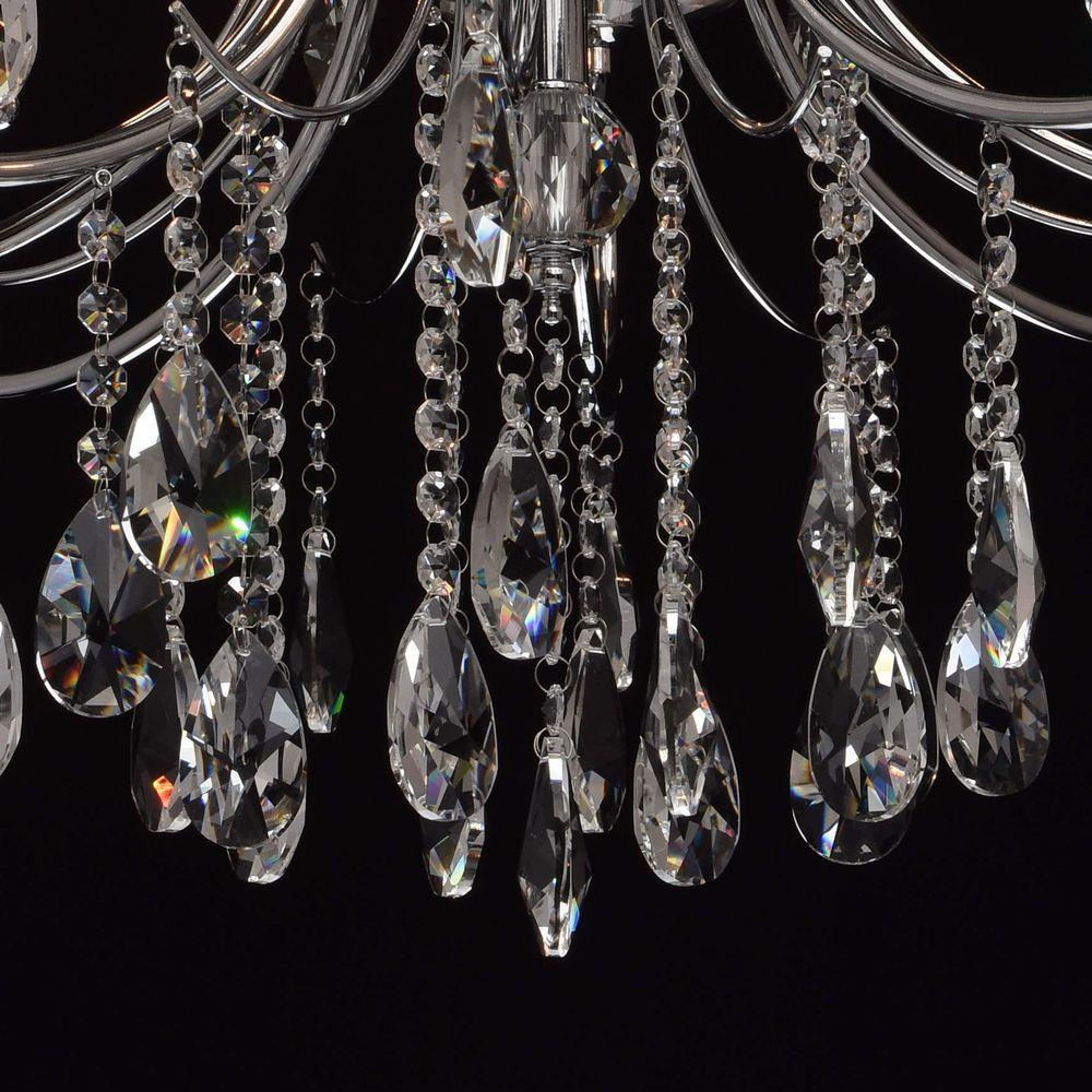 Подвесная люстра MW-Light Адель 7 373013308 MW-LIGHT ДИЗАЙНЕРСКИЕ, АДЕЛЬ 181569 Хром  - Вид №2