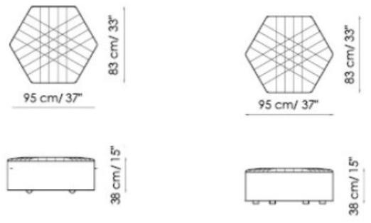Bonaldo Модульный тканевый диван с подставкой для ног Panorama sun-id-1438016 - Вид №4