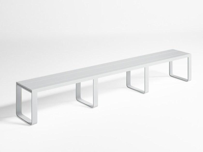 GANDIABLASCO Садовая скамейка из алюминия Flat sun-id-1458798 - Вид №6