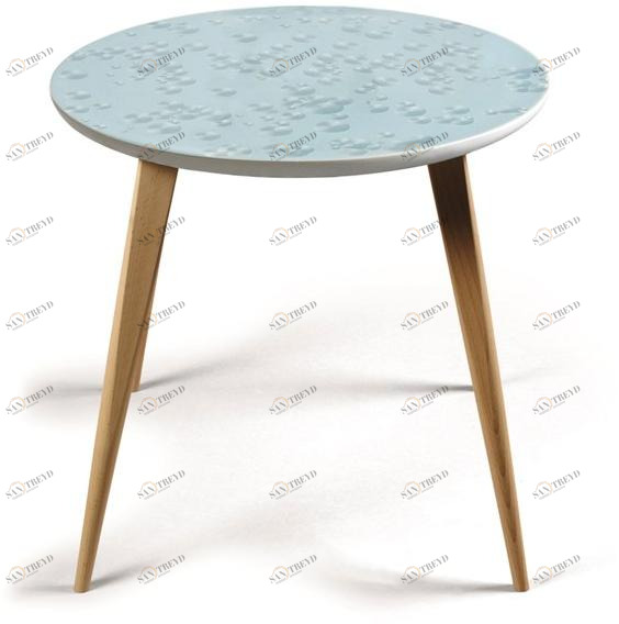 Lladró Круглый журнальный столик из фарфора Moment 01040218