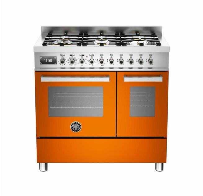 Bertazzoni Профессиональная отдельно стоящая кухня из нержавеющей стали Professional Pro90 6 mfe d - Вид №4