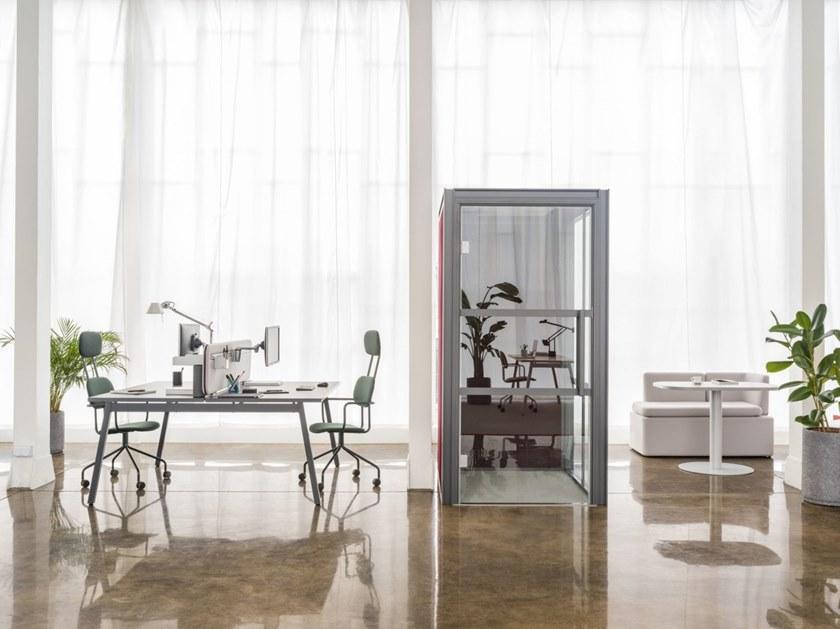 MDD Множественное рабочее место со звукопоглощающими перегородками Ogi sun-id-1369945 - Вид №3