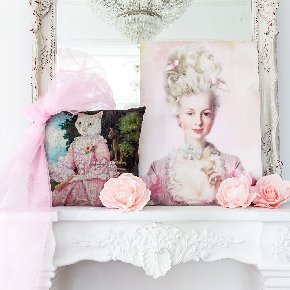 2719067 Арт-подушка «Музейный экспонат», версия 35 «Мария-Антуанетта в девичестве» Object Desire  - Вид №4