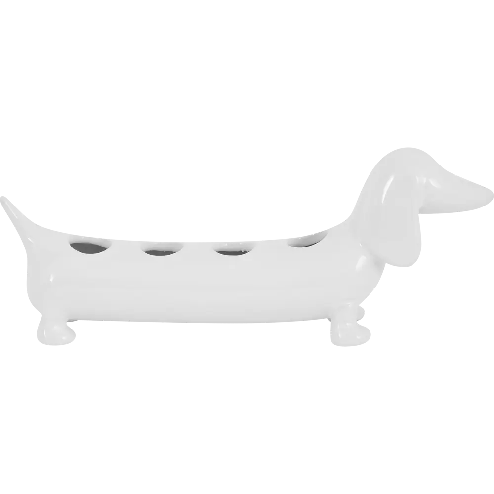 VIDAGE Держатель для щеток «Такса Жужа» — керамический декор для ванной 85104887 STLM-0058849 - Вид №1