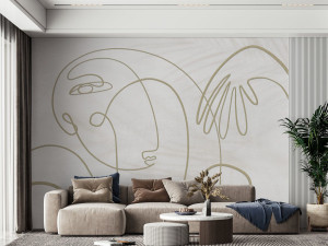 Рулонные гипсовые обои