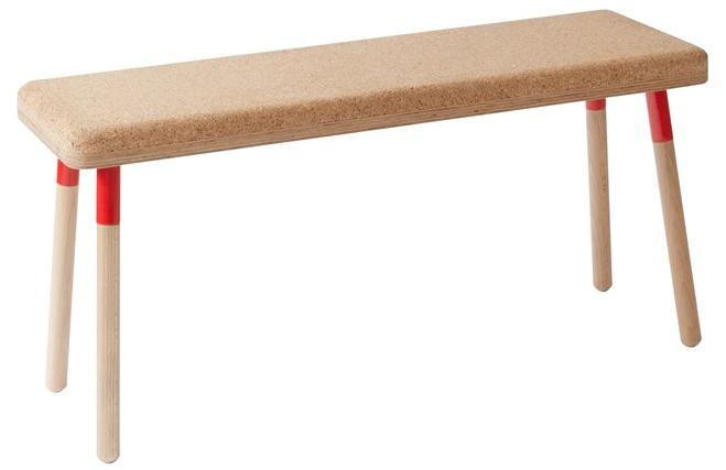 Askia Скамейка из пробки Marco 1.c03.be - Вид №1