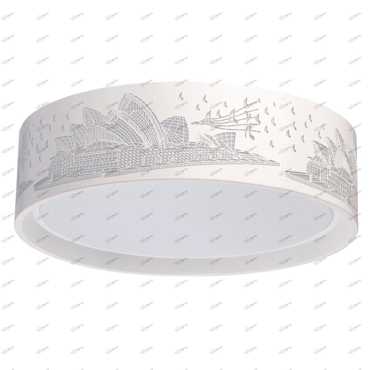 Потолочный светодиодный светильник De Markt Ривз 674016001 DE MARKT РИВЗ 204100 Белый 