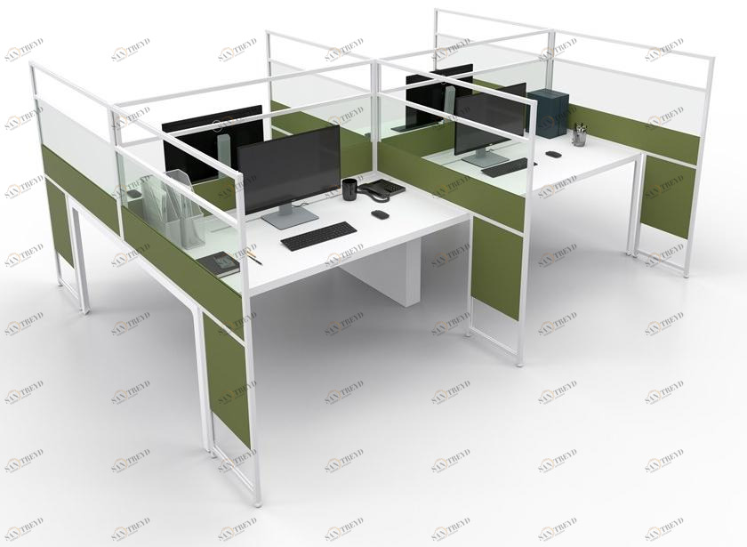 ESTEL GROUP Настольная перегородка из алюминия и стекла Caring sun-id-1350181