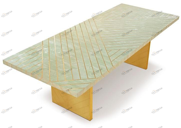 Scarlet Splendour Прямоугольный обеденный стол Nesso sun-id-1482675