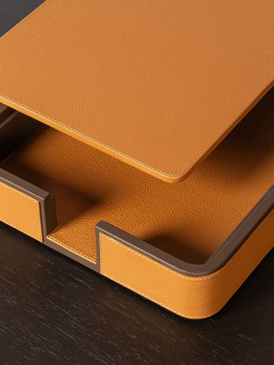 Кожаный лоток для документов Poltrona Frau OFFICE COLLECTION ARCH-00009555 - Вид №2
