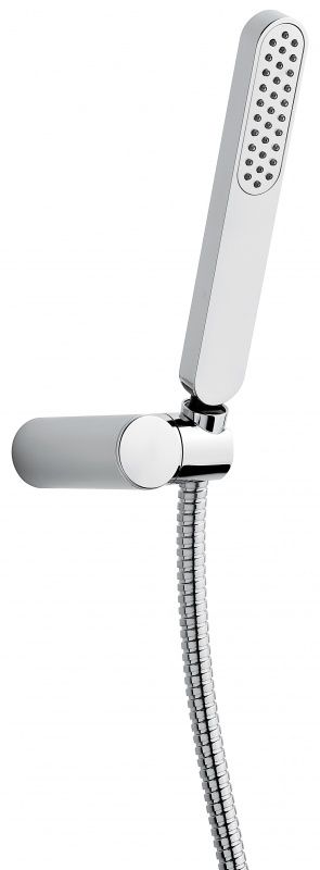 135CR Ручной душ 135: лейка, шланг, крепеж, цвет хром EMMEVI 