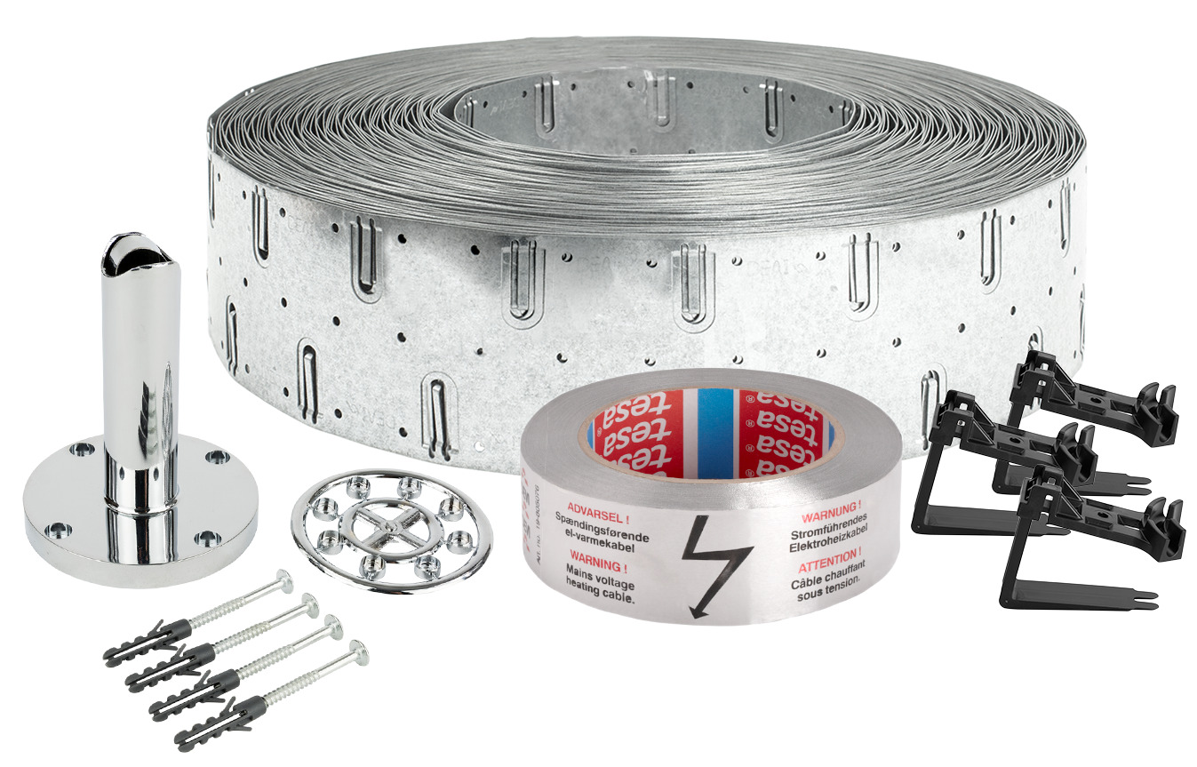 Danfoss Полотенцесушитель DEVIrail™ Полотенцесушитель белый 40 Вт 98804941  - Вид №10