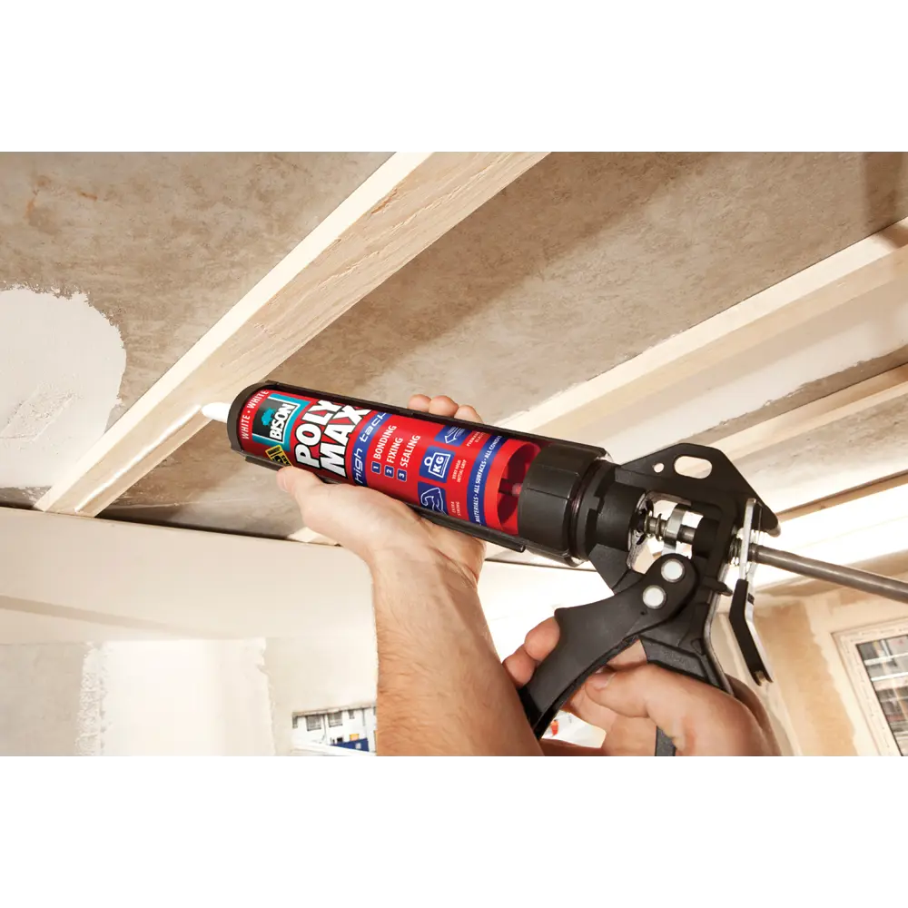 Клей-герметик Bison «Polymax Hightack» 425 г цвет белый STLM-2124999 - Вид №6