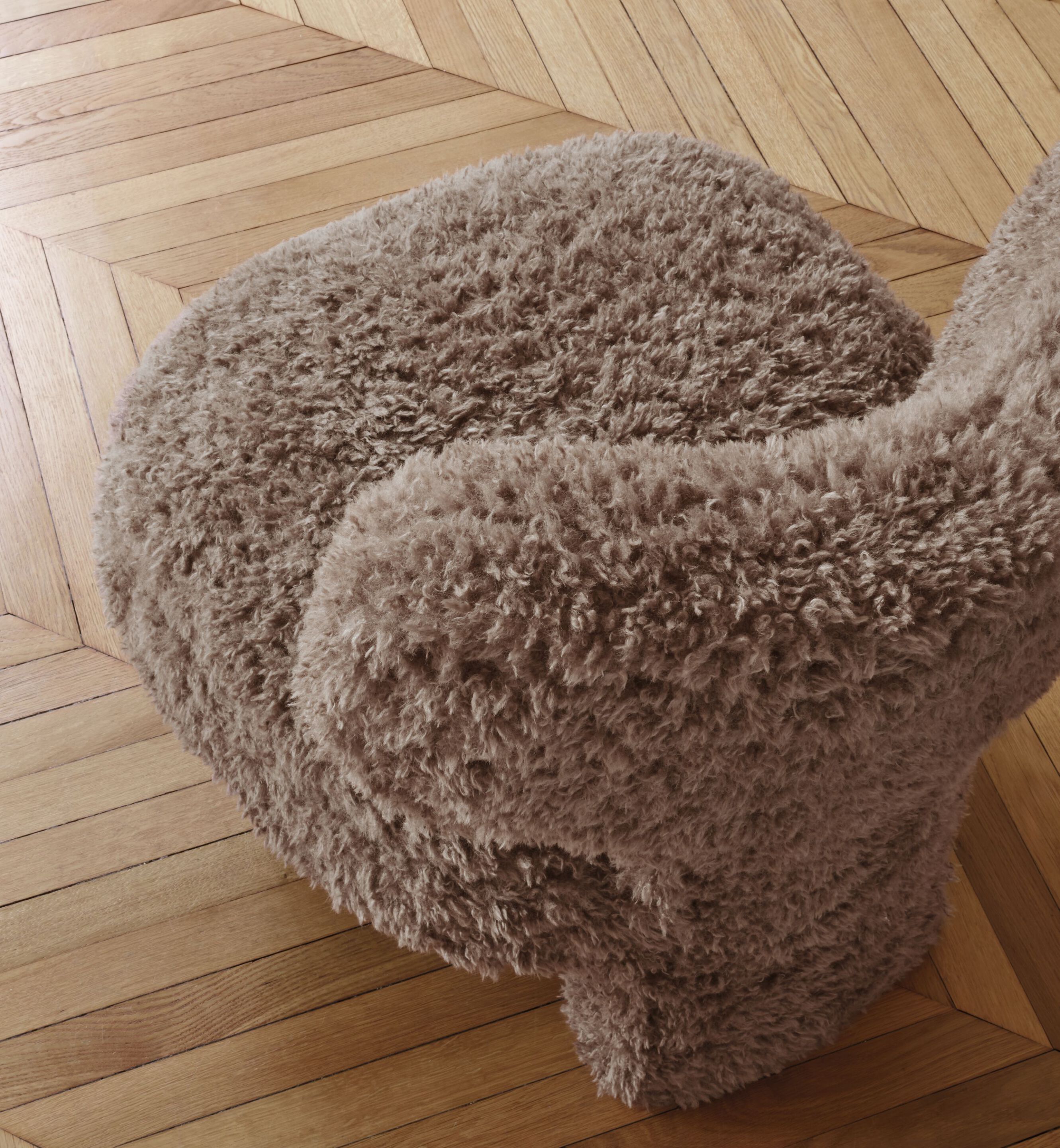 Полиэстер сплошной цвет ткани Casamance Sami ARCH-00040605 - Вид №2