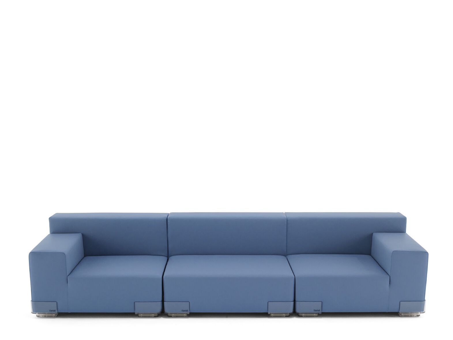 3-местный модульный съемный диван из искусственной кожи Kartell Plastics ARCH-00061055 - Вид №8