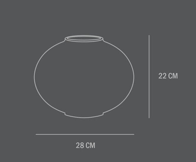 Керамическая круглая ваза 101 Copenhagen Sunao ARCH-00032541 - Вид №7