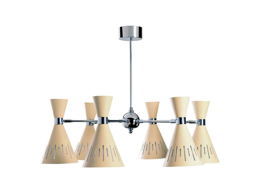 Металлический светодиодный подвесной светильник Lampex Italiana Pop ARCH-00114919