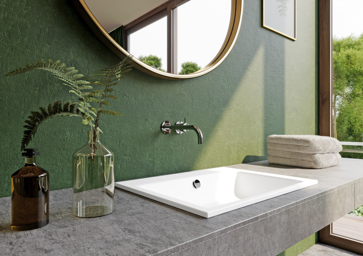 Умывальник KALDEWEI Сталь эмалированная 3152 24 багамский бежевый 3152331924 - Вид №2