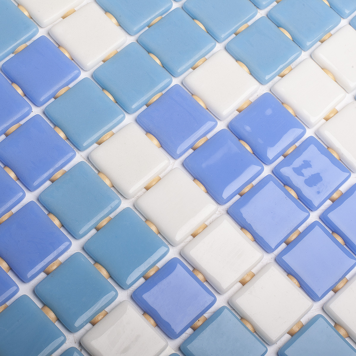 Мозаика Vidrepur Mixed: Голубая симфония для вашего интерьера STP-ST366 INCOLOR - Вид №1