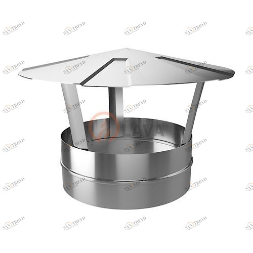 Зонт LAVA 180, нерж. 304 (0,8) 5775