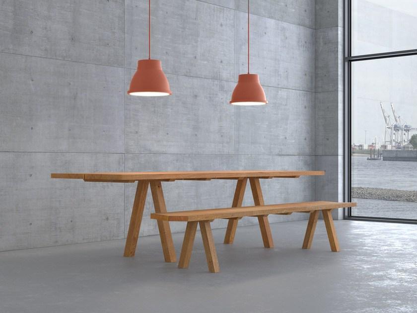 Vitamin Design Прямоугольный стол из массива дерева Papilio sun-id-1515462 - Вид №7