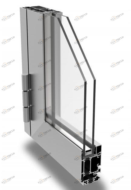 ALsistem Распашная дверь с термическим разделением из алюминия sun-id-1413009