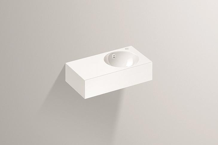 4240200000 Умывальник, wt.ic600h.r, белая, proshield Alape серия IC 